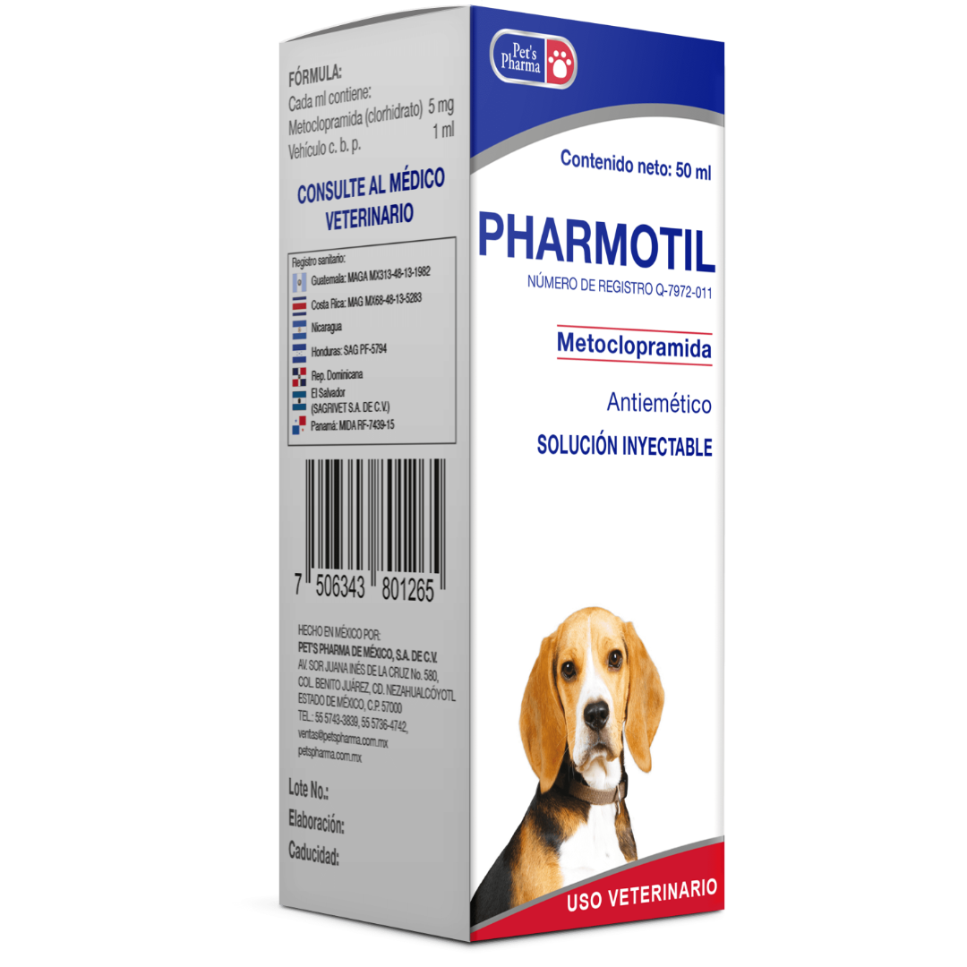 Productos Pharmotil Solución Inyectable 50ml - Pet's Pharma Productos Pharmotil Solución Inyectable 50ml - Pet's Pharma
